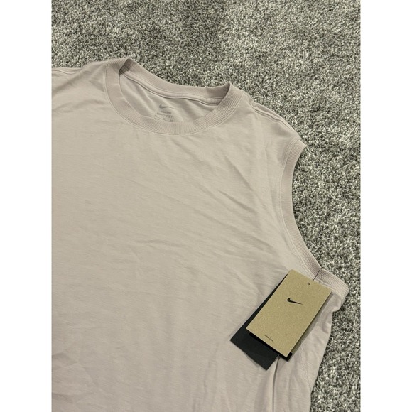 Nike Tops - New Nike Women's One Relaxed‎ Dri-FIT Tank Top Mauve Size XL Lightweight Shirt